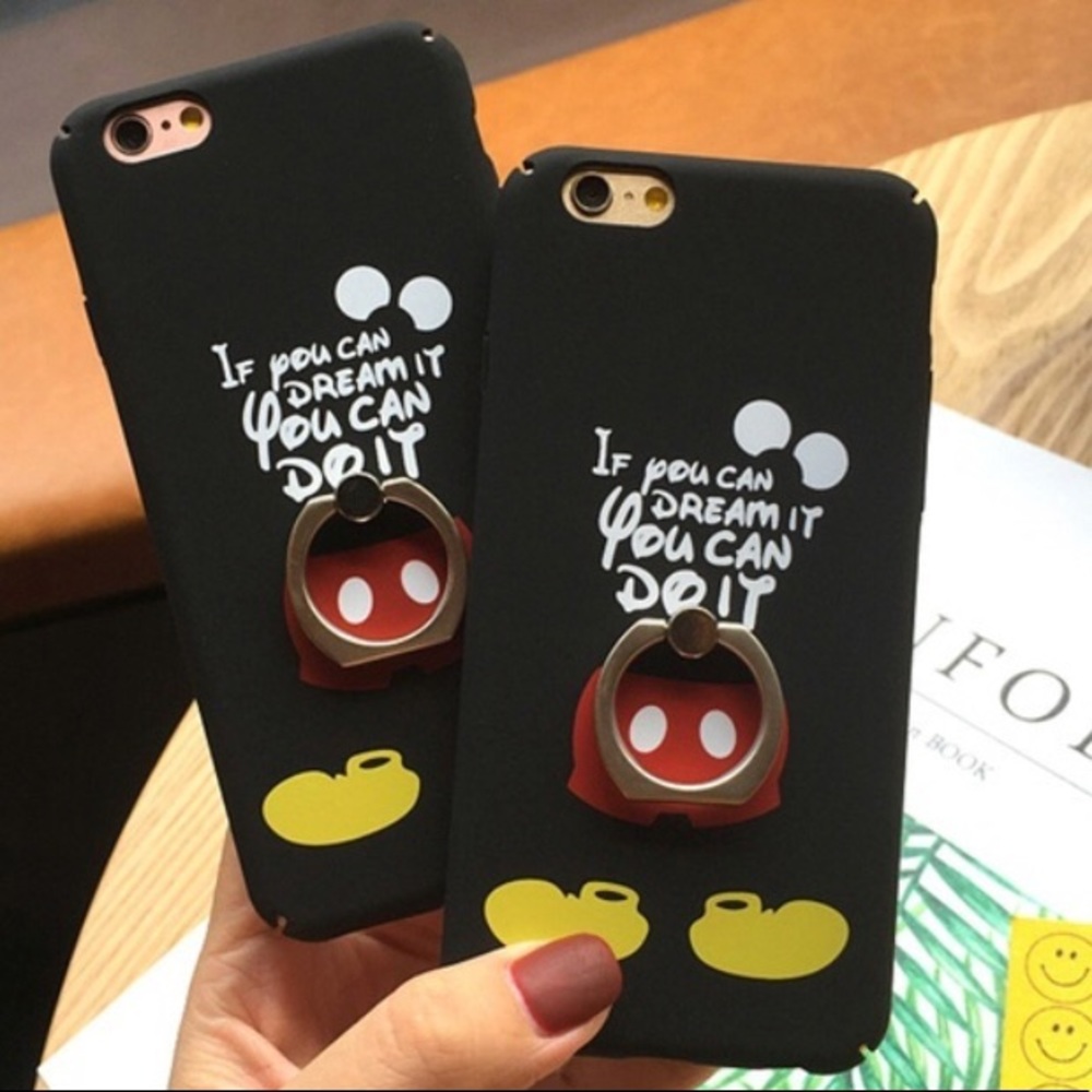 Mickey Mouse ring case for iPhone